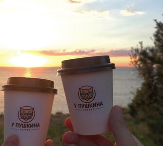 кофе и закат